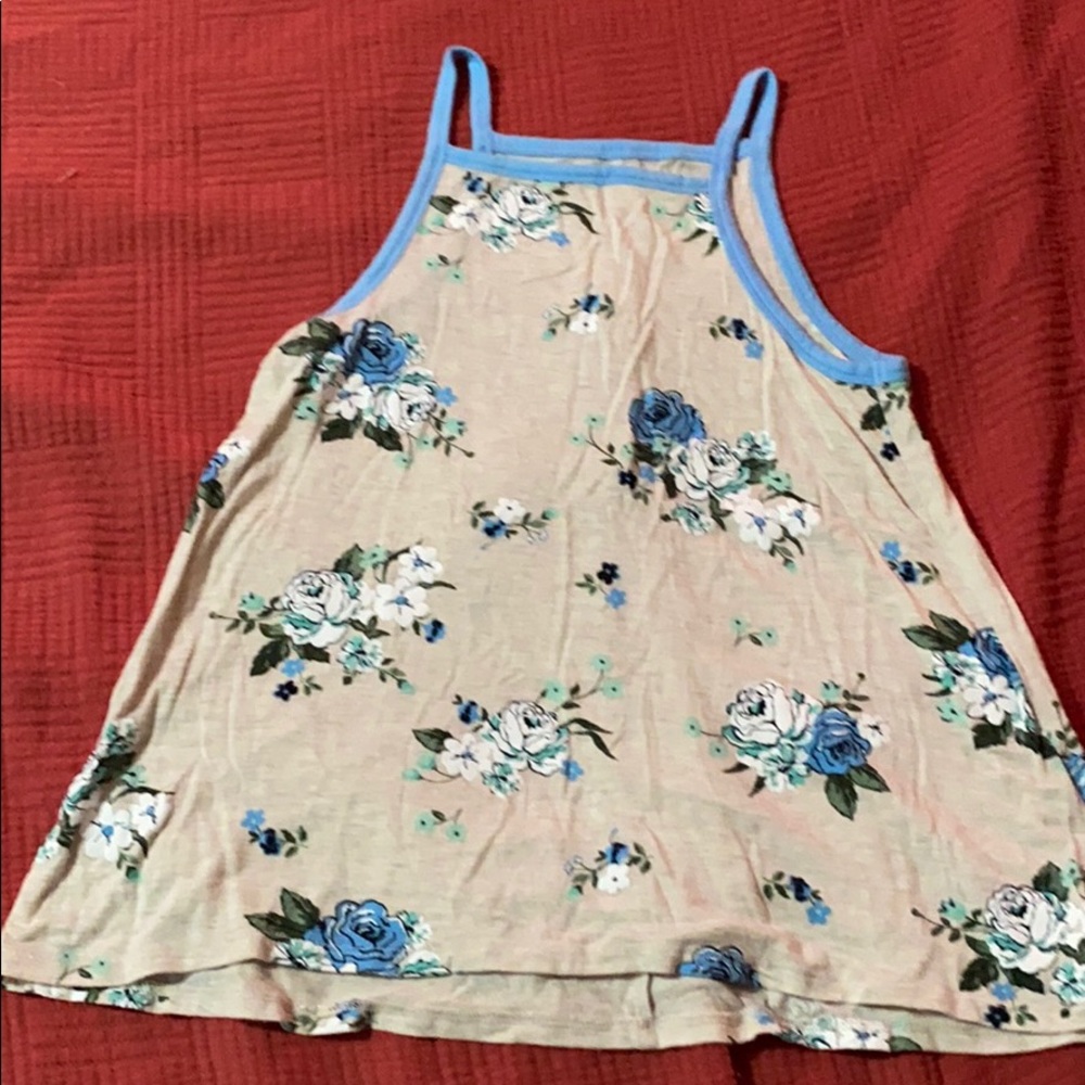 Floral tank top